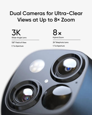 كاميرا مراقبة يوفي eufy SoloCam S340 تعمل بالطاقة الشمسية، لاسلكية خارجية، دوران 360° Pan & Tilt بدون نقاط عمياء، واي فاي 2.4GHz زوم 8X sweety1 كاميرات مراقبة