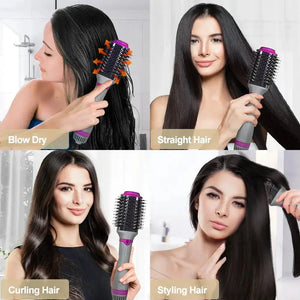 كينساي بيوتي فرشاة كهربائية 2 في 1 بهواء ساخن بخطوة واحدة احترافية للصالونات بأيونات KinseiBeauty sweety1 اجهزة تصفيف الشعر