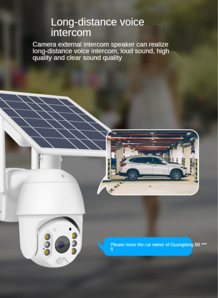 كاميرا مراقبة طاقة شمسية بشريحة  4g بيانات solar camera alibaba جرير