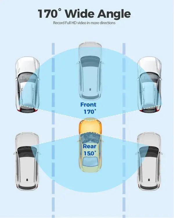 كاميرا داش كام ازدوم AZDOME M300S 4K أمامية وخلفية، واي فاي GPS 5.8G للسيارات، بطاقة ذاكرة سعة 64 جيجابايت مجانية، تحكم صوتي، رؤية ليلية كاميرا داش كام ازدوم AZDOME M300S 4K أمامية وخلفية، واي فاي GPS 5.8G للسيارات، بطاقة ذاكرة سعة 64 جيجابايت مجانية، تحكم صوتي، رؤية ليلية sweety1   sweety1 