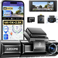 داش كام AZDOME M550 Max ثلاثية القنوات 4K مع Wi‑Fi وGPS