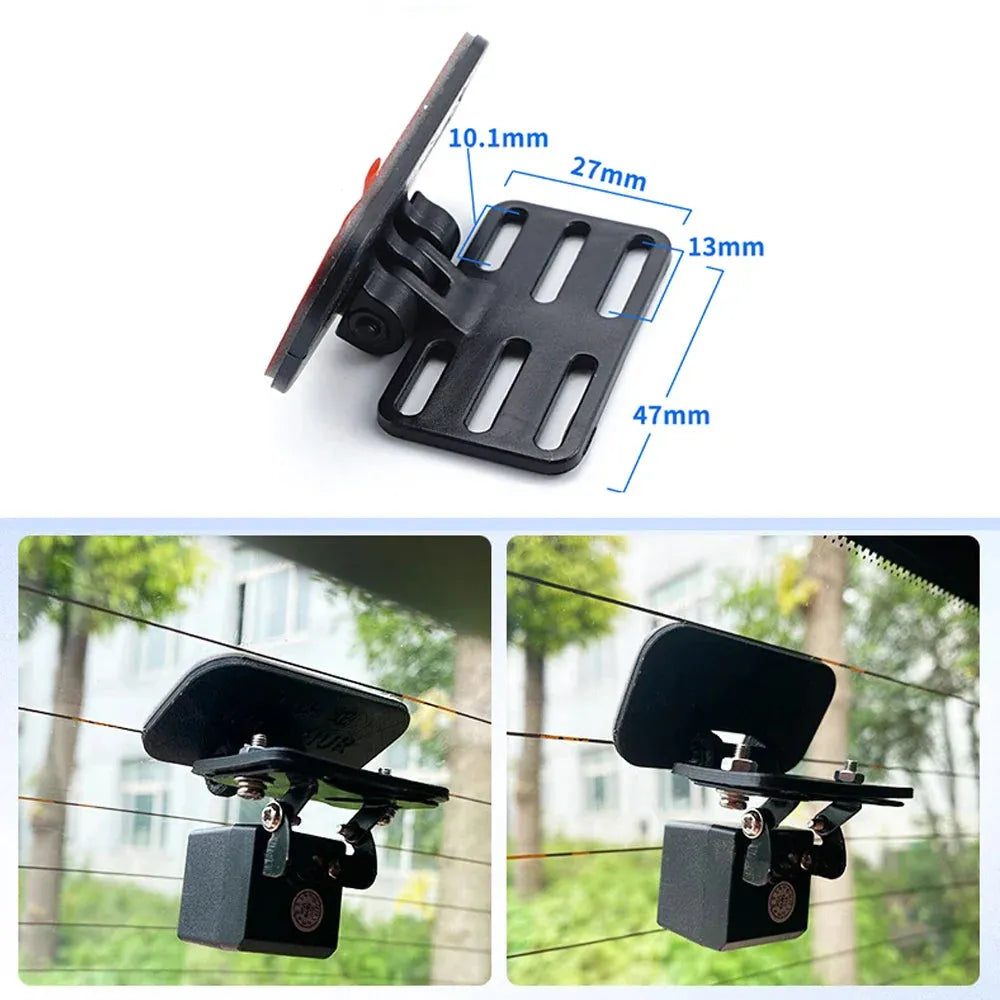 حامل علاق داش كام كاميرا خلفية للنافذة الخلفية متوافق مع AZDOME M550 Max/M550/M01 Max/PG17 وREDTIGER Car Accessories
