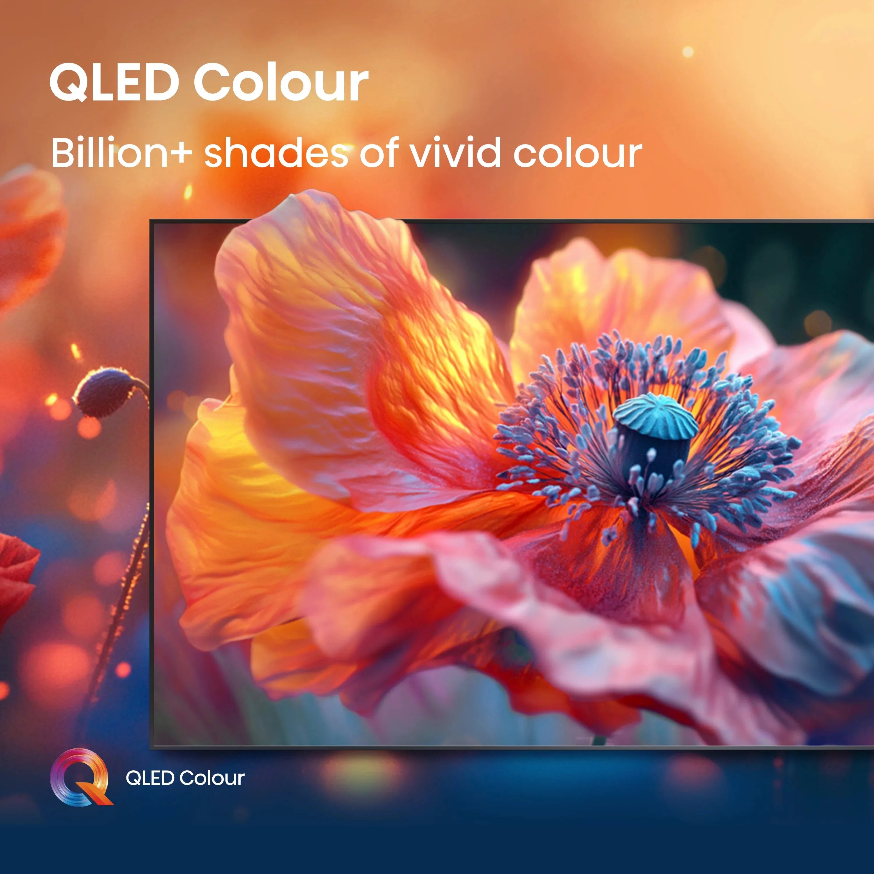 تلفزيون هايسنس Q6 QLED 4K - 55/65/75 بوصة - بذكاء الاصطناعي دولبي فيوجن Dolby Vision Atmos - AI Upscaler - تحكم صوتي تلفزيونات وشاشات